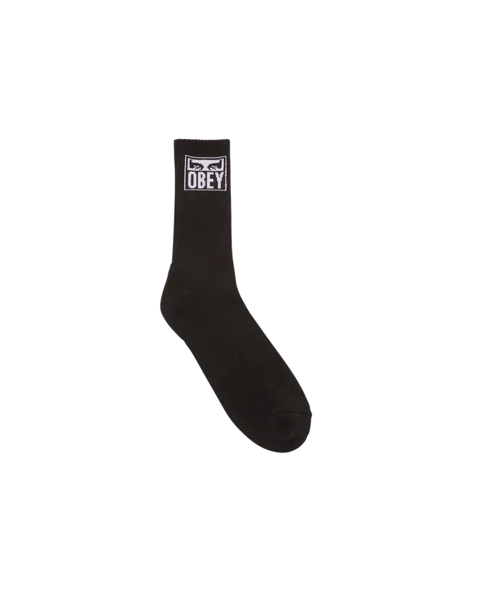 ACCESSORIES Men OBEY EYES ICON SOCKS Black OBEY Clothing