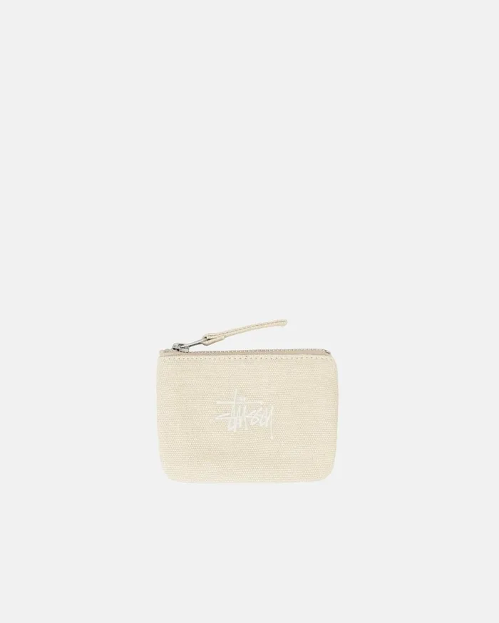 Accessories MenWomen Stussy CANVAS COIN POUCH