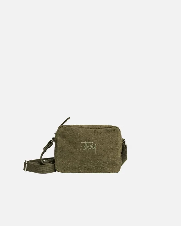 Accessories MenWomen Stussy NEEDLE PUNCH SIDE POUCH