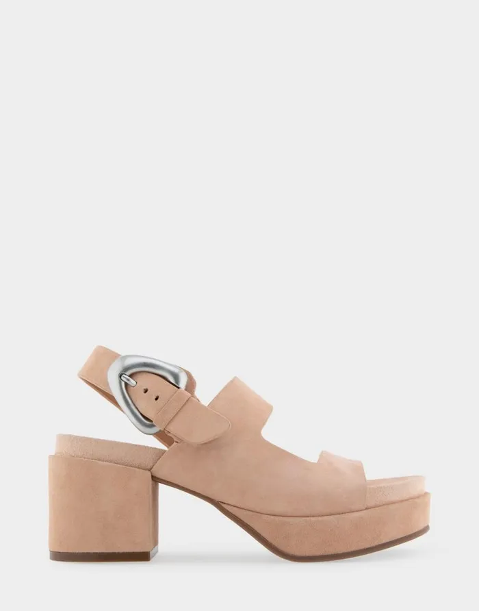 Aerosoles Comfortable Women039s Asymmetrical Molded Footbed Platform Sandal In Cipria Suede Cipria Suede Women Clogs and Mules Aerosoles Comfortable Women039s Asymmetrical Molded Footbed Platform Sandal In Cipria Suede Cipria Suede Women Clogs and Mules