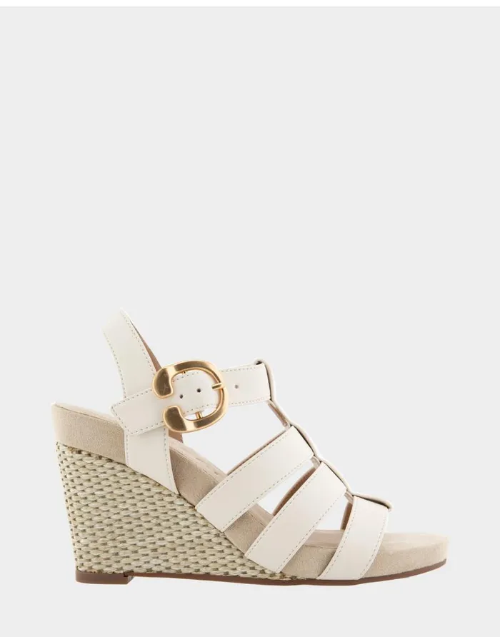 Aerosoles Comfortable Women039s Caged Footbed Wedge Sandal In Eggnog Faux Leather Eggnog Faux Leather Women Wide Width Sandals Aerosoles Comfortable Women039s Caged Footbed Wedge Sandal In Eggnog Faux Leather Eggnog Faux Leather Women Wide Width Sandals