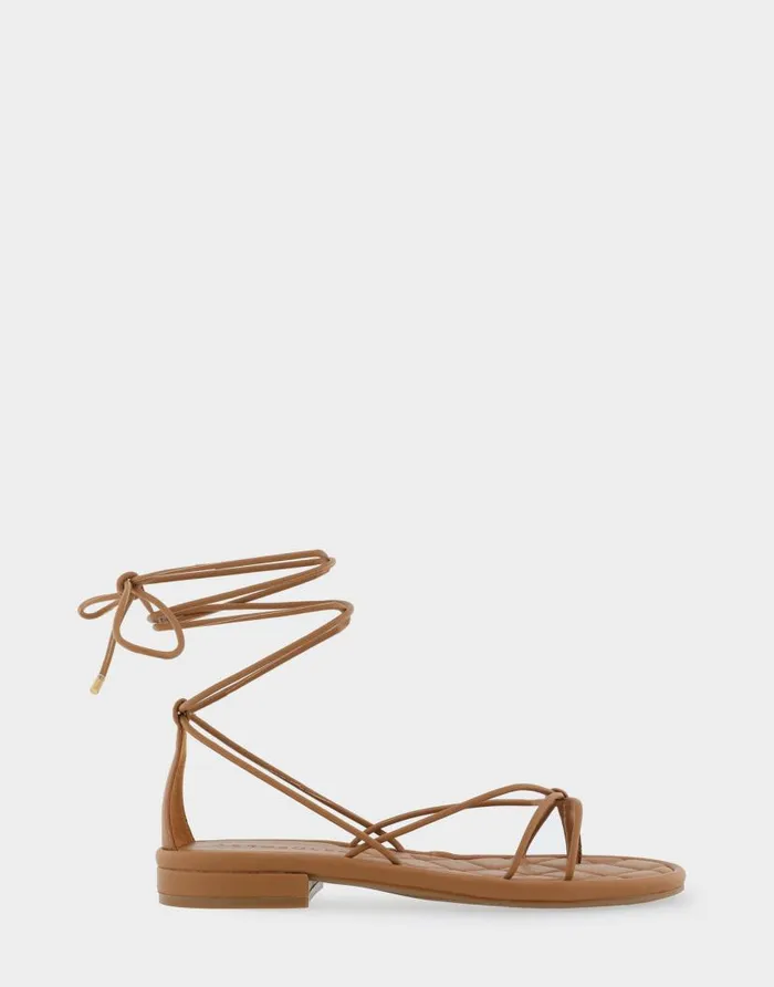 Aerosoles Comfortable Women039s Multi Strap Lace Up Sandal In Tan Faux Leather Tan Faux Leather Women Flats Aerosoles Comfortable Women039s Multi Strap Lace Up Sandal In Tan Faux Leather Tan Faux Leather Women Flats