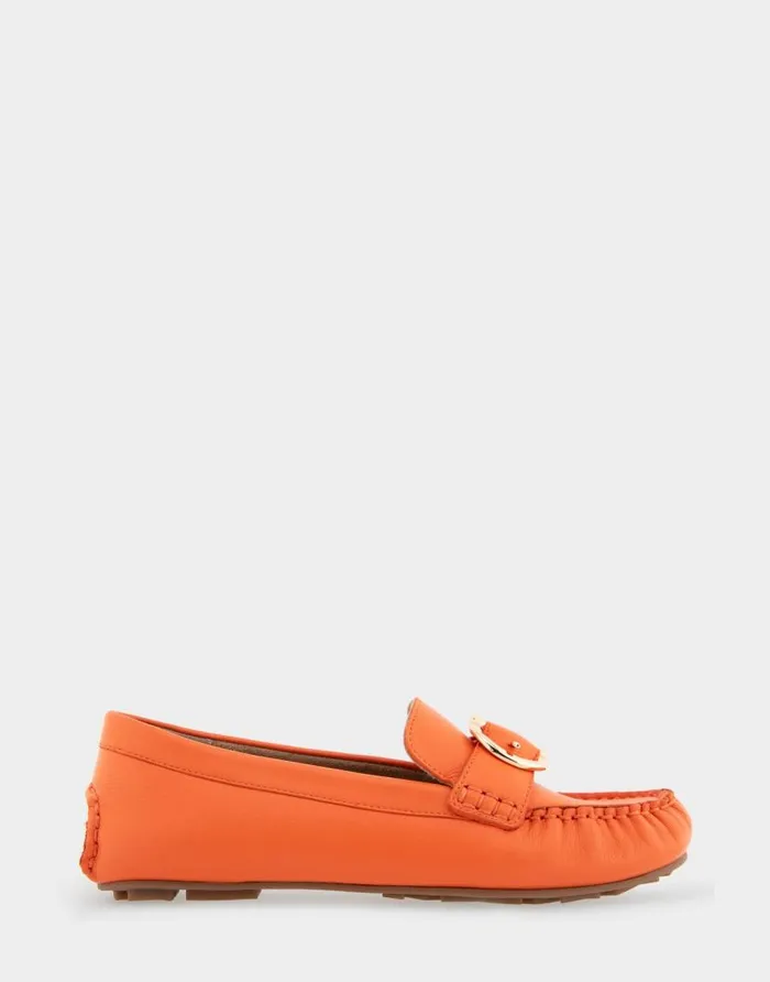 Aerosoles Comfortable Women039s Ornamented Driver In Mandarin Leather Mandarin Leather Women Loafers Aerosoles Comfortable Women039s Ornamented Driver In Mandarin Leather Mandarin Leather Women Loafers