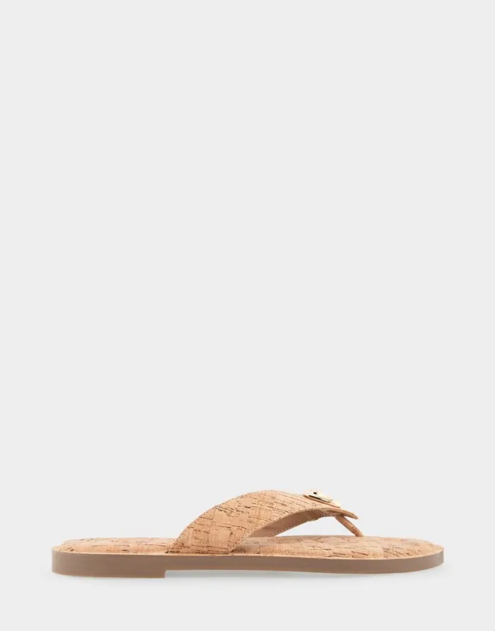 Aerosoles Comfortable Women039s Ornamented Thong Sandal In Cork Cork Cork Women Flats Aerosoles Comfortable Women039s Ornamented Thong Sandal In Cork Cork Cork Women Flats