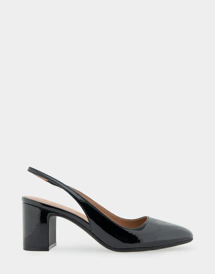 Aerosoles Comfortable Women039s Slingback Midheel Pump In Black Patent Faux Leather Black Patent Faux Leather Women Pumps Aerosoles Comfortable Women039s Slingback Midheel Pump In Black Patent Faux Leather Black Patent Faux Leather Women Pumps