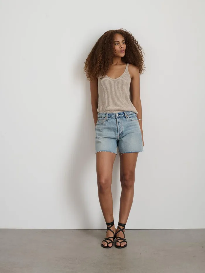 Alex Mill Denim Women Stella Denim Short Barcelona Light Wash
