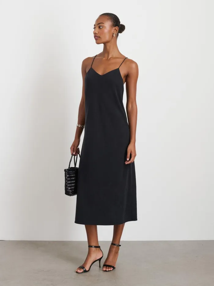 Alex Mill Dresses Skirts Women Alexis Dress In Lyocell Rich Black