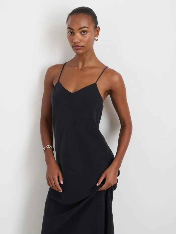 Alex Mill Dresses Skirts Women Alexis Dress In Lyocell Rich Black