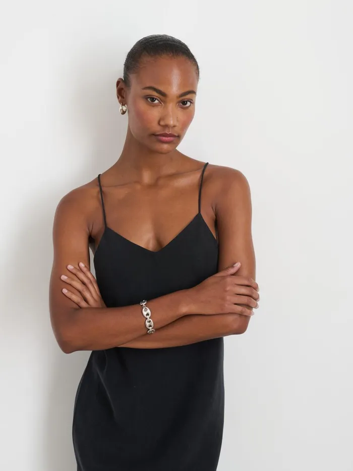 Alex Mill Dresses Skirts Women Alexis Dress In Lyocell Rich Black