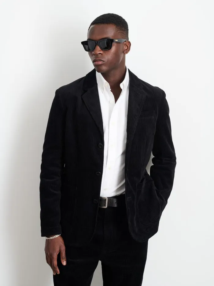 Alex Mill Jackets Coats Men Mill Blazer In Corduroy Black