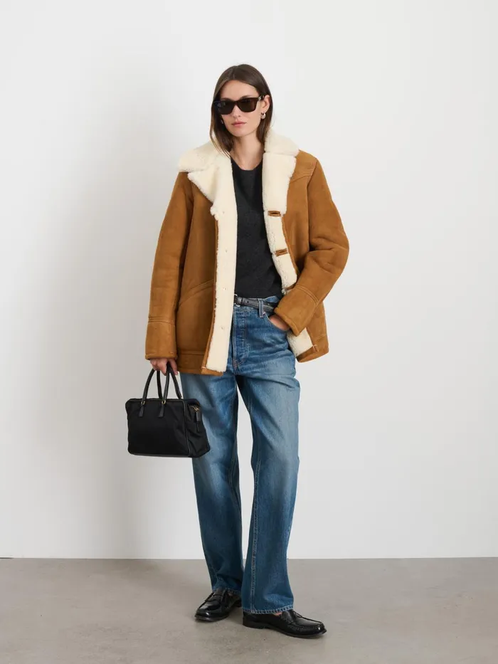 Alex Mill Jackets Coats Men Owen Barry Shearling Rodeo Jacket