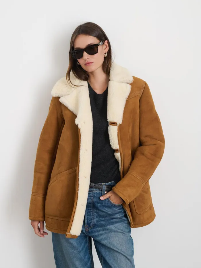 Alex Mill Jackets Coats Men Owen Barry Shearling Rodeo Jacket