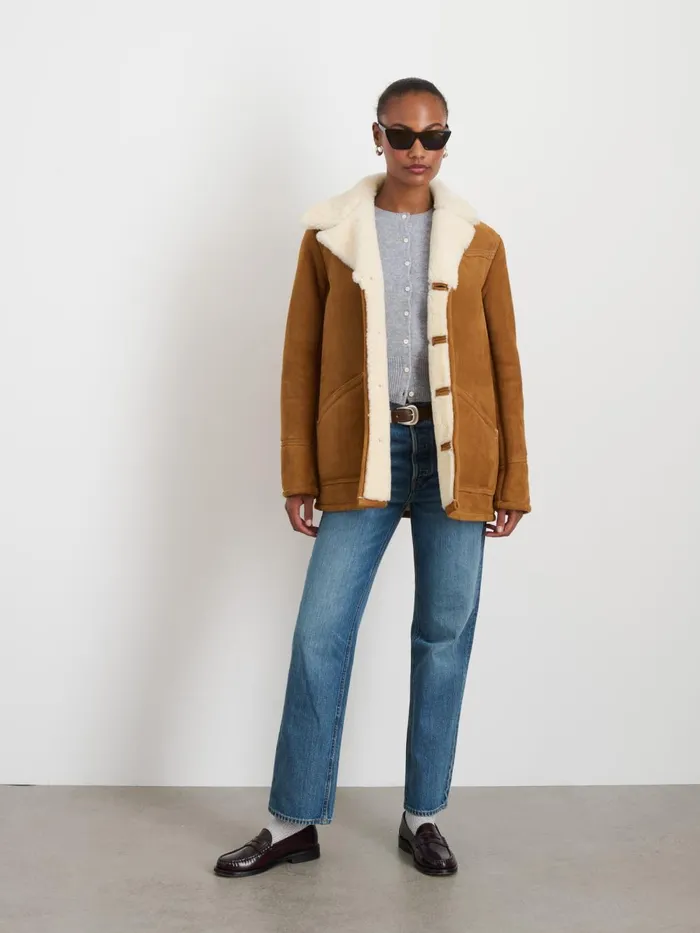 Alex Mill Jackets Coats Men Owen Barry Shearling Rodeo Jacket