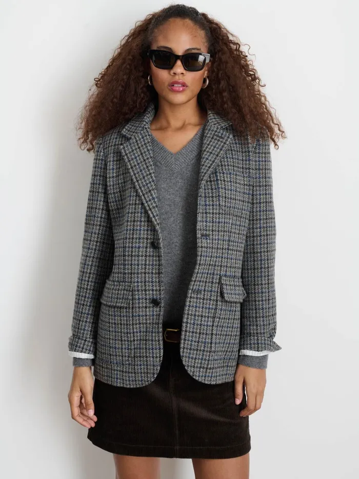 Alex Mill Jackets Outerwear Women Amalie Blazer In Wool Tweed