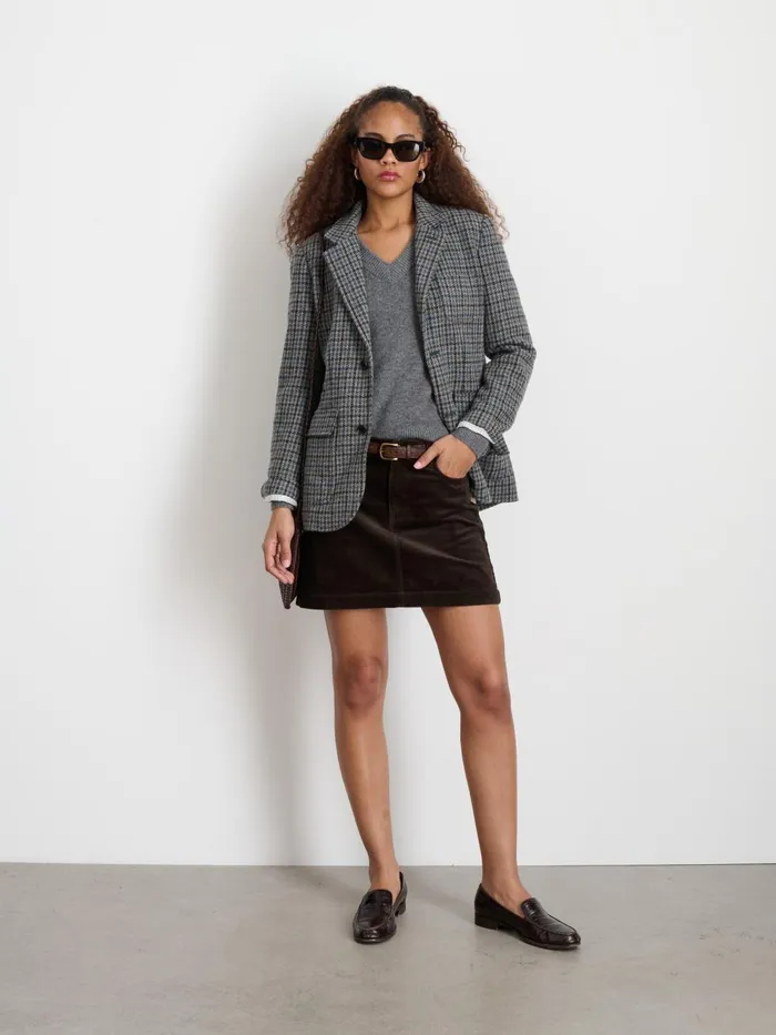 Alex Mill Jackets Outerwear Women Amalie Blazer In Wool Tweed