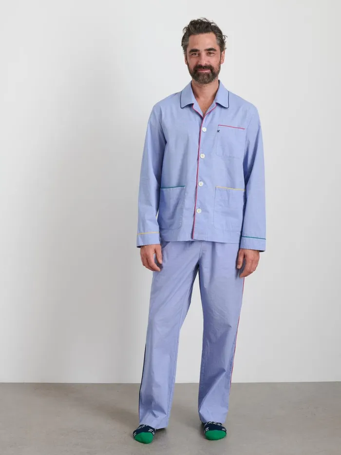 Alex Mill Pajamas Slippers Men P039jimmies Sleep Shirt In Solid