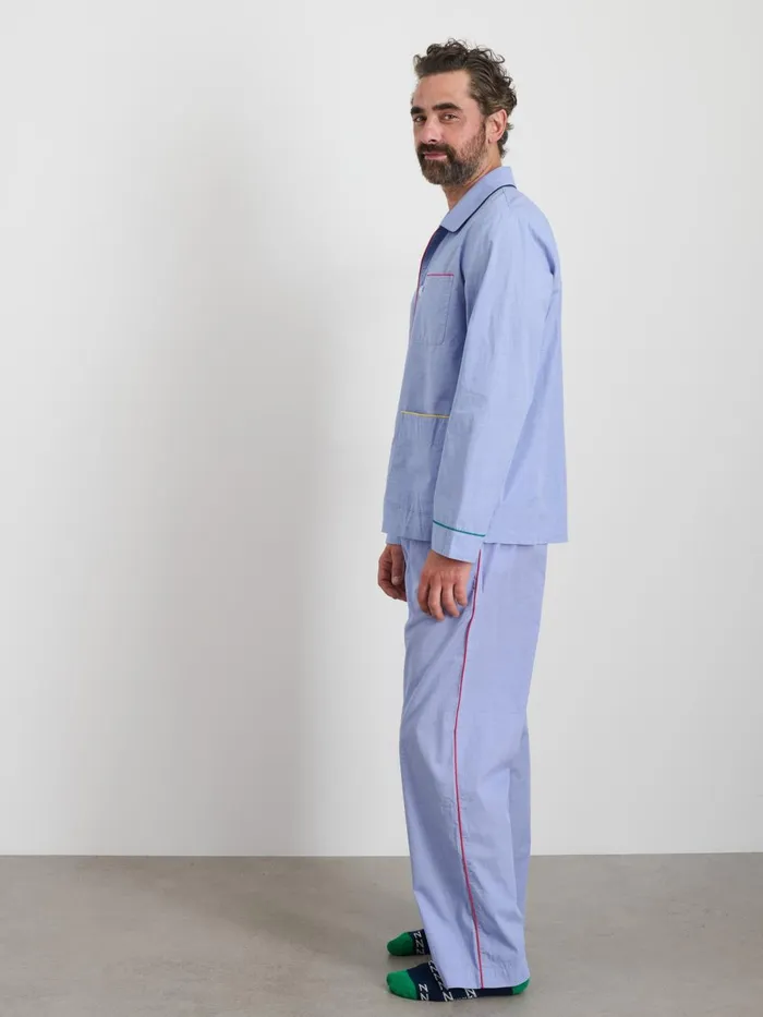 Alex Mill Pajamas Slippers Men P039jimmies Sleep Shirt In Solid