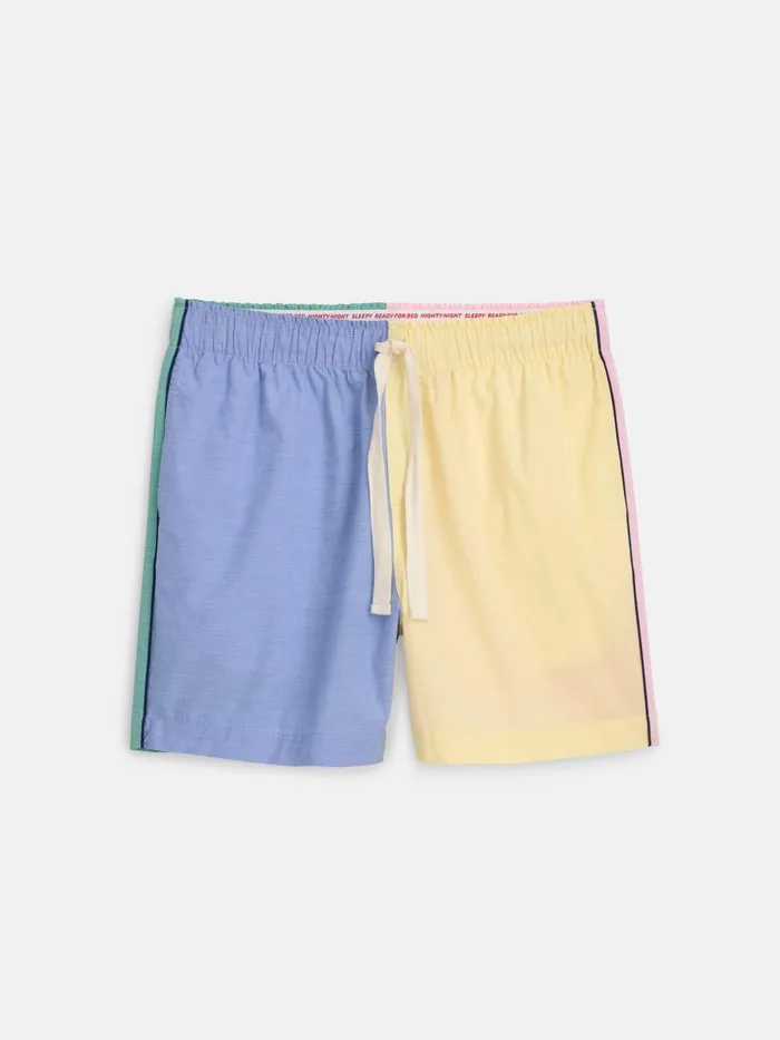 Alex Mill Pajamas Slippers Men P039jimmies Sleep Short In Colorblock