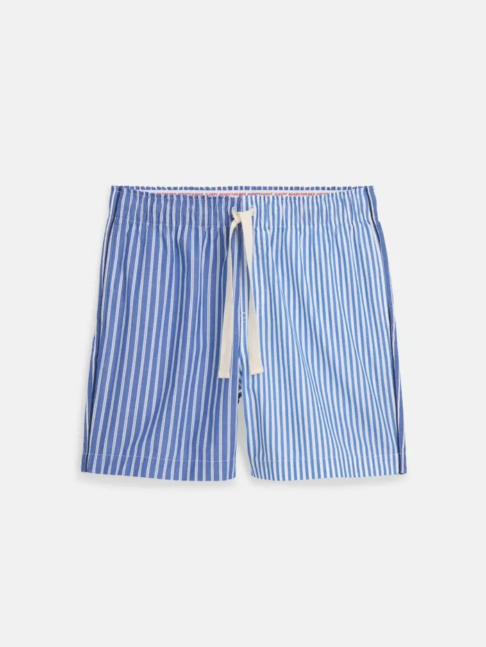Alex Mill Pajamas Slippers Women P039jimmies Sleep Short In Stripe Classic Blue Mixed Stripe