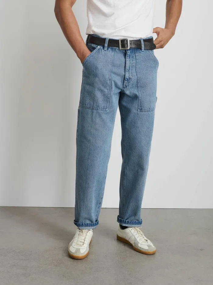 Alex Mill Pants Men Painter Pant In Vintage Wash Denim Vintage Wash