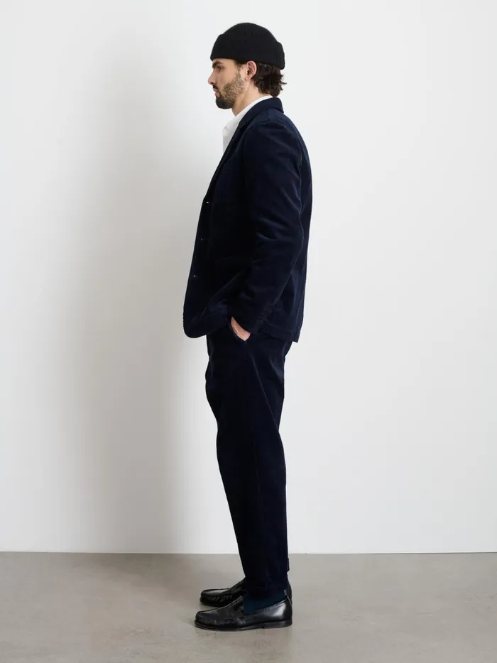 Alex Mill Suiting Blazers Men Mill Blazer In Corduroy Dark Navy Alex Mill Suiting Blazers Men Mill Blazer In Corduroy Dark Navy