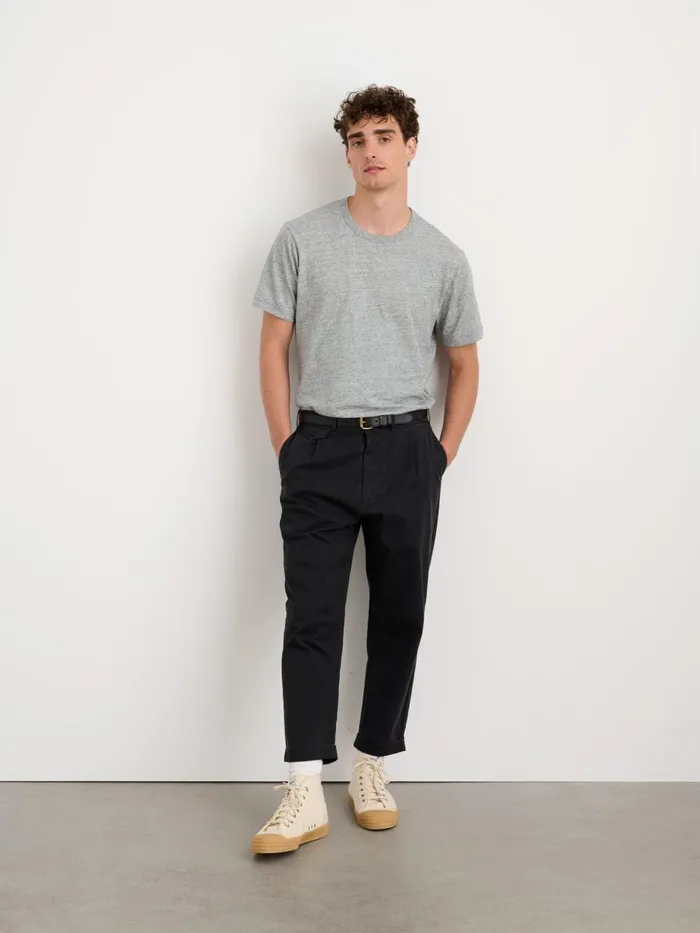 Alex Mill Tees Polos Men Standard T Shirt In Slub Cotton Heather Grey