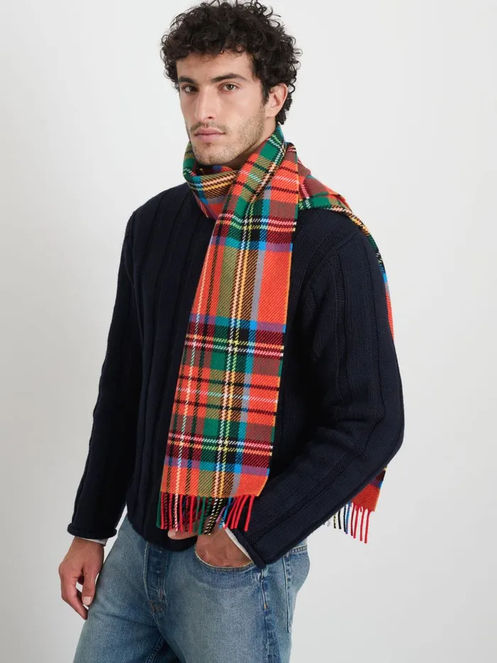 Alex Mill Women Joshua Ellis Plaid Scarf In Lambswool