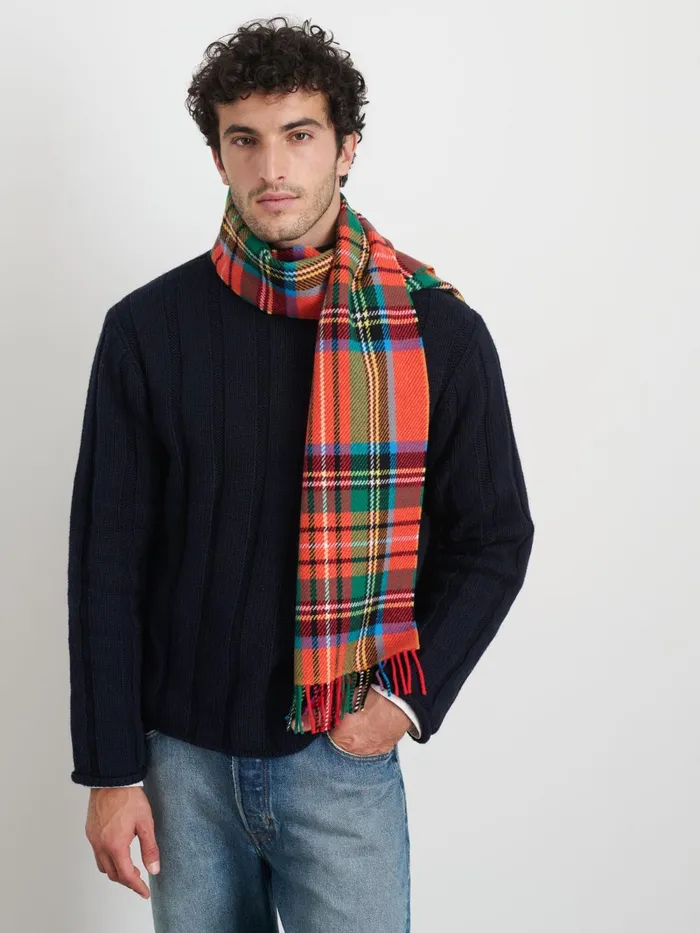Alex Mill Women Joshua Ellis Plaid Scarf In Lambswool