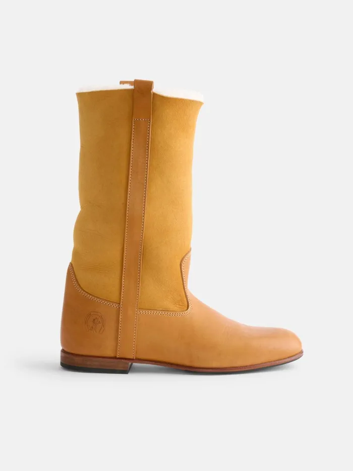 Alex Mill Women La Botte Gardiane Garance Sheepskin Boot Tall