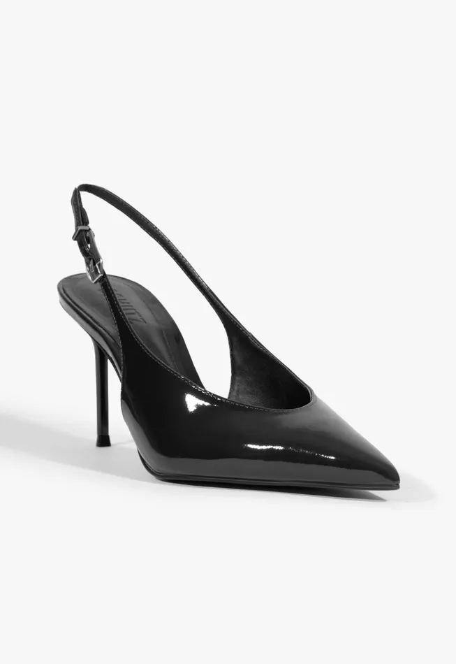 Alicia Sling Pump Black Women Schutz Shoes