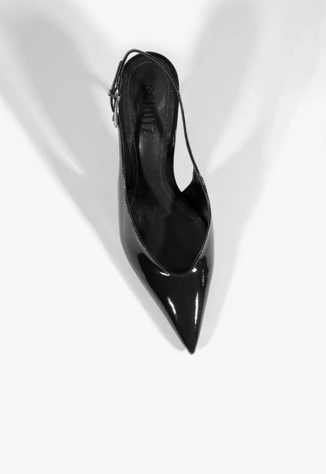 Alicia Sling Pump Black Women Schutz Shoes