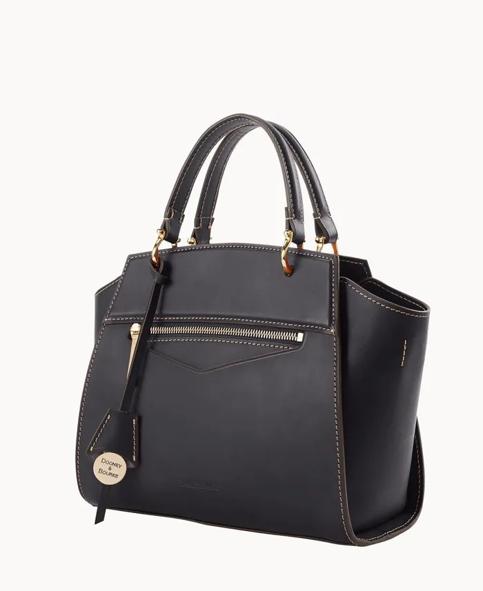 Alto Small Callista Black Woman Dooney and Bourke Satchels Alto Small Callista Black Woman Dooney and Bourke Satchels