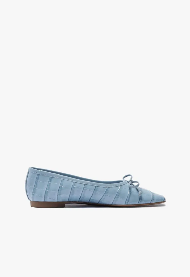 Arissa Ballet Flat Blue Women Schutz Shoes Ballerinas