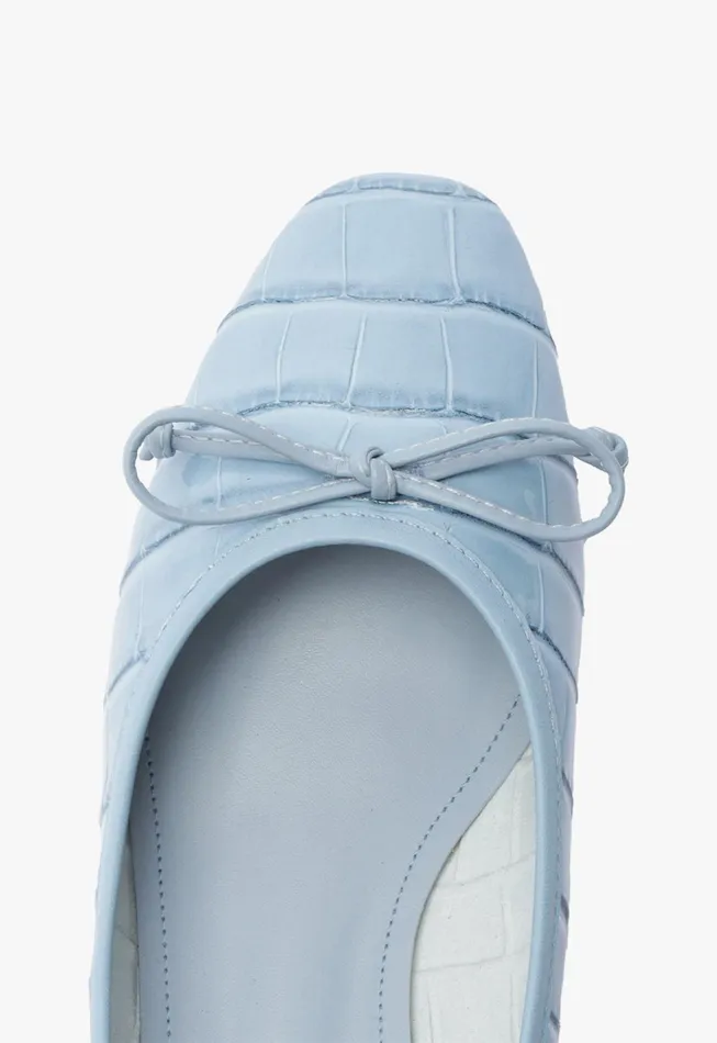 Arissa Ballet Flat Blue Women Schutz Shoes Ballerinas