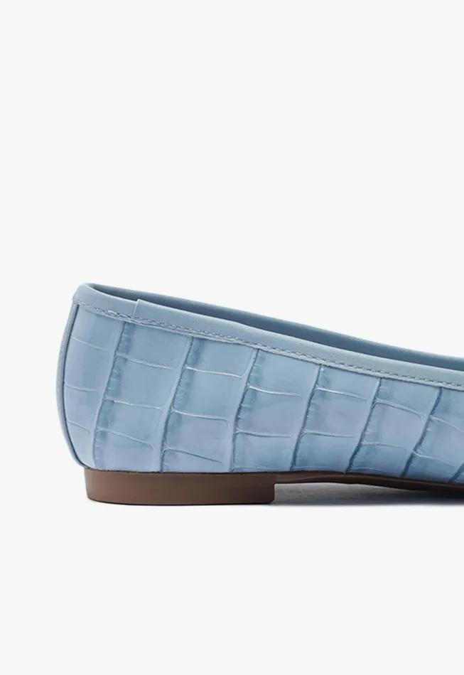 Arissa Ballet Flat Blue Women Schutz Shoes Ballerinas