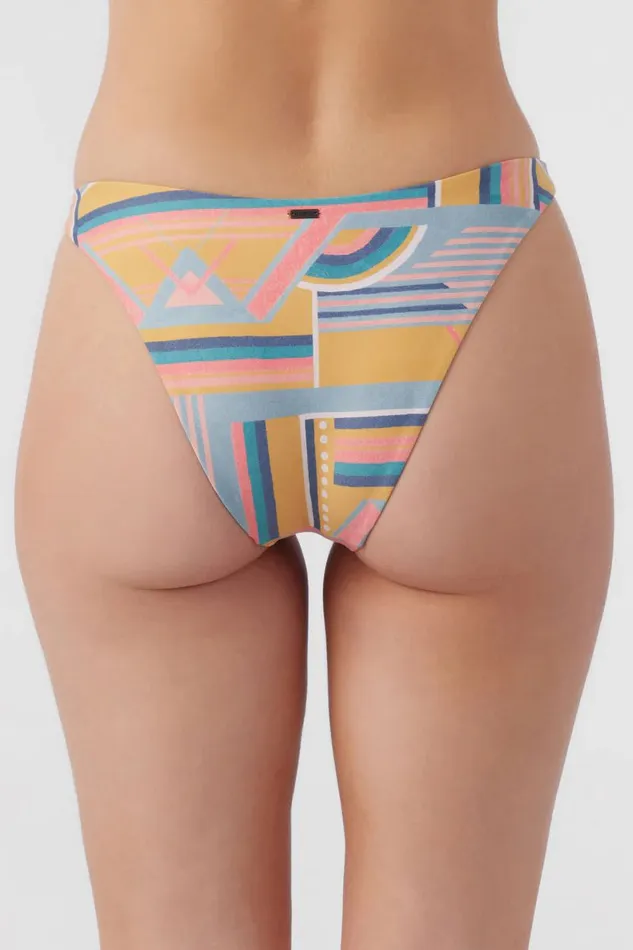 ARTA GEO FLAMENCO HIGH CUT CHEEKY BOTTOMS Mimosa Women O039NEILL Sale
