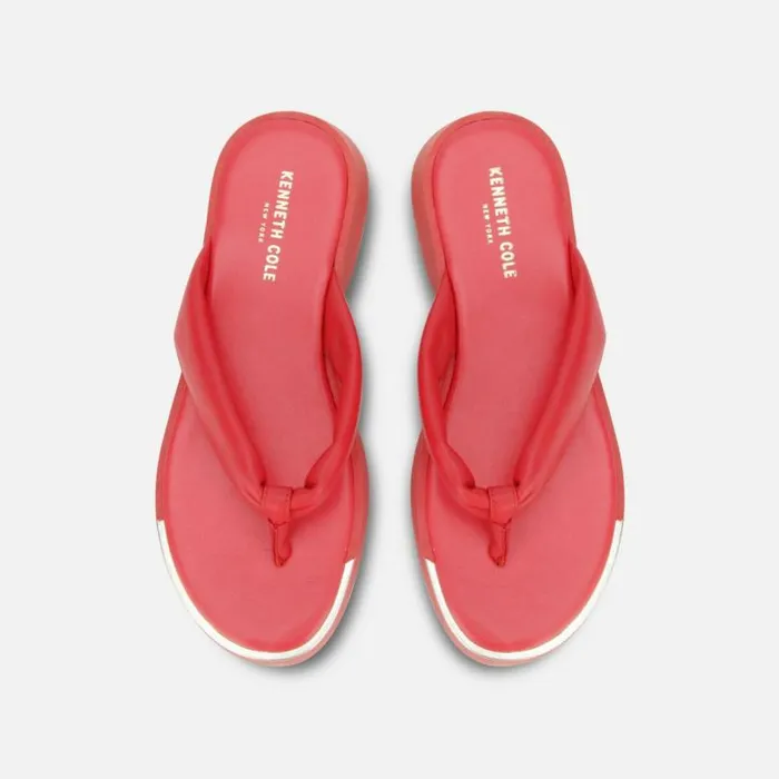 Athens Flatform Thong Sandal Coral Women Kenneth Cole Sandals