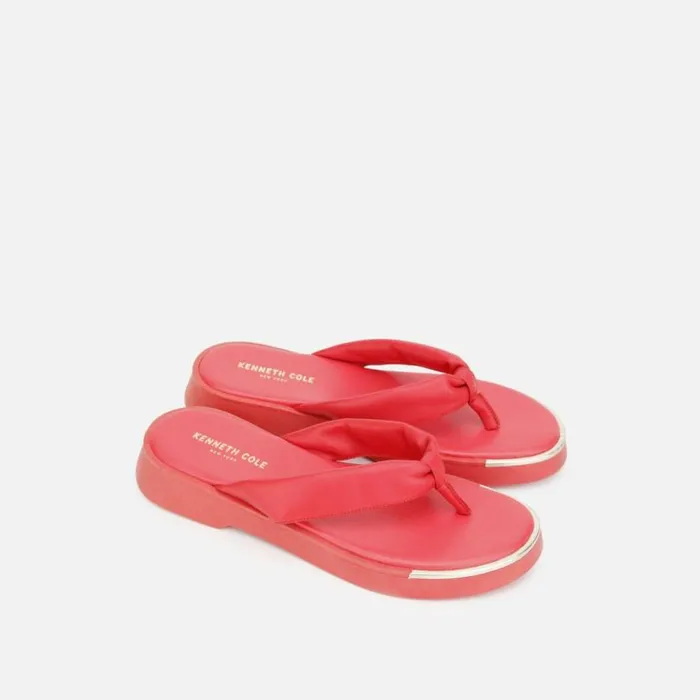 Athens Flatform Thong Sandal Coral Women Kenneth Cole Sandals