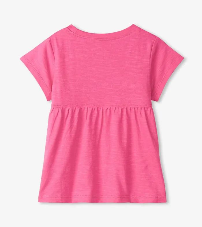 Baby and Toddler Girls Rainbow Unicorn Graphic Tee Hatley
