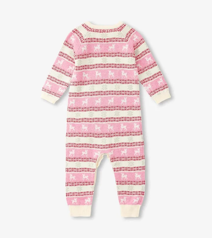 Baby Doe Fair Isle Sweater Romper Hatley