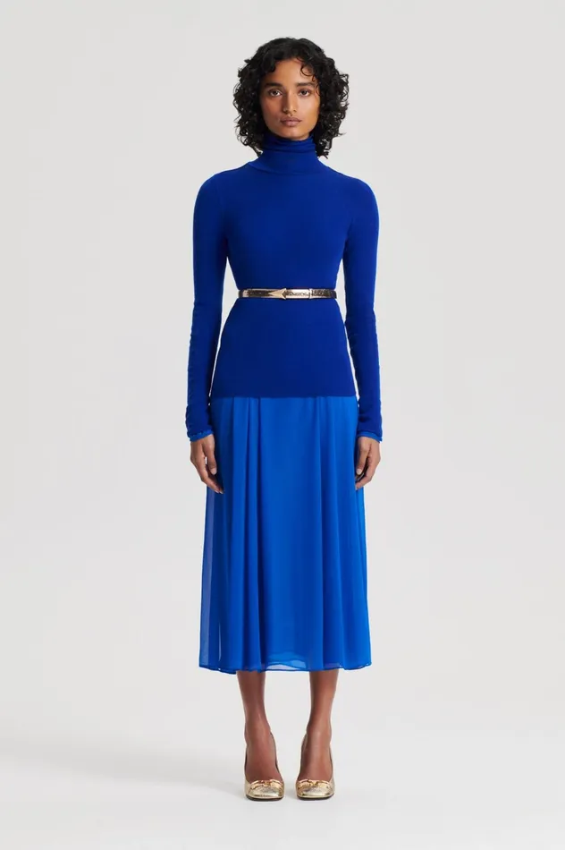 Babywool Women Scanlan Theodore BABYWOOL POLO Cobalt