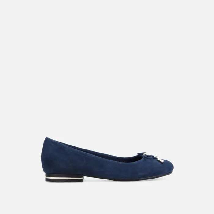 Balance Suede Ballet Flat Tech Blue Women Kenneth Cole Flats