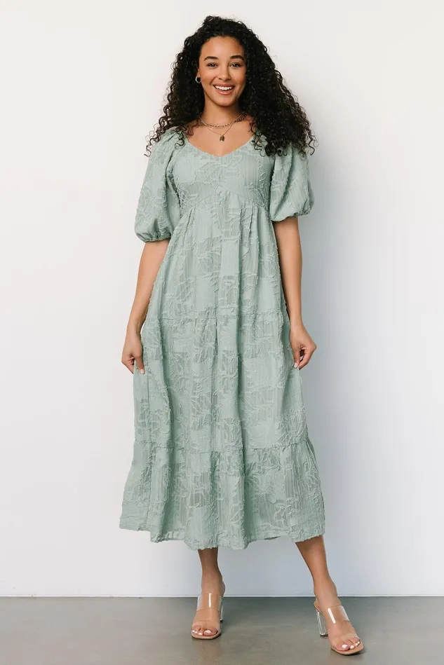 Baltic Born Bump Friendly Women Hayward Dress Sage