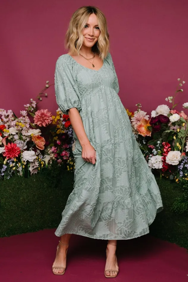 Baltic Born Bump Friendly Women Hayward Dress Sage