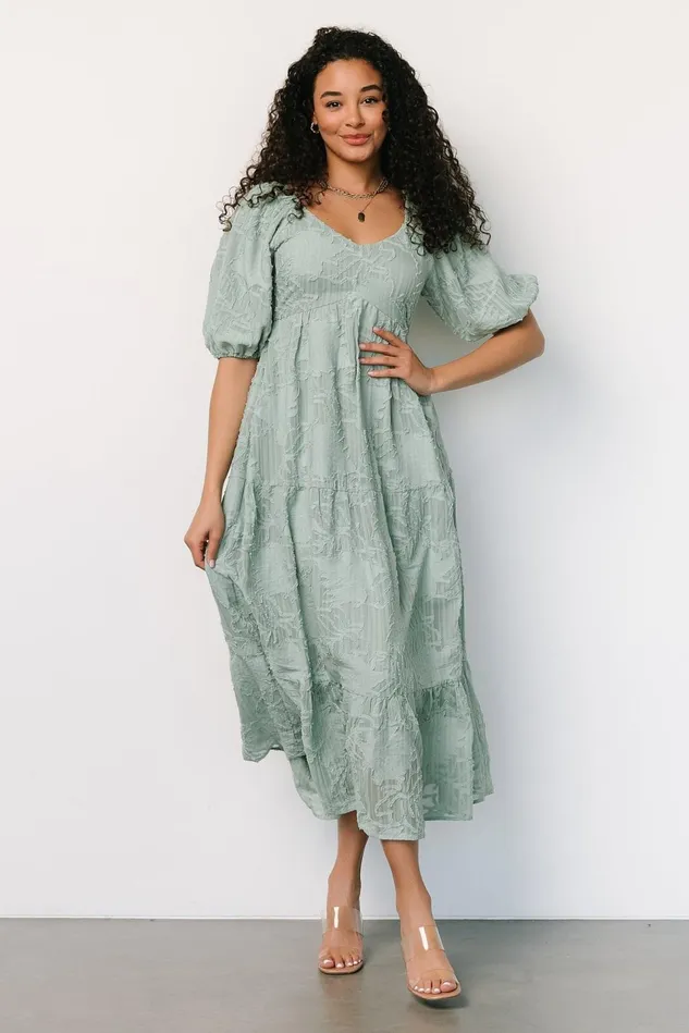 Baltic Born Bump Friendly Women Hayward Dress Sage
