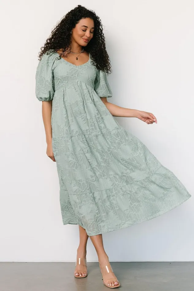 Baltic Born Bump Friendly Women Hayward Dress Sage