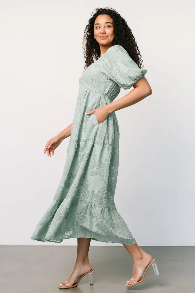 Baltic Born Bump Friendly Women Hayward Dress Sage