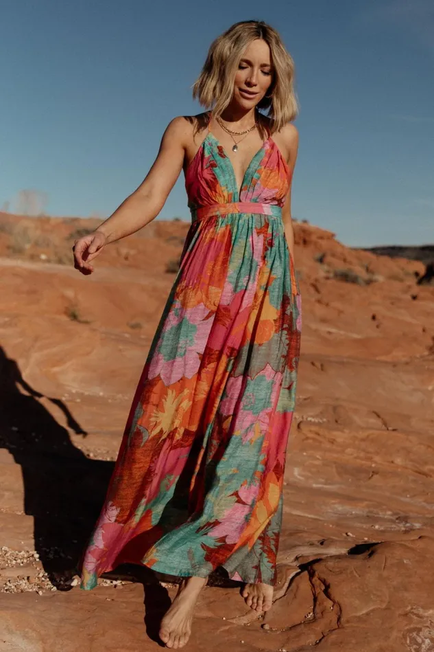 Baltic Born Maxi Dresses Women Miramar Maxi Dress Multi Print