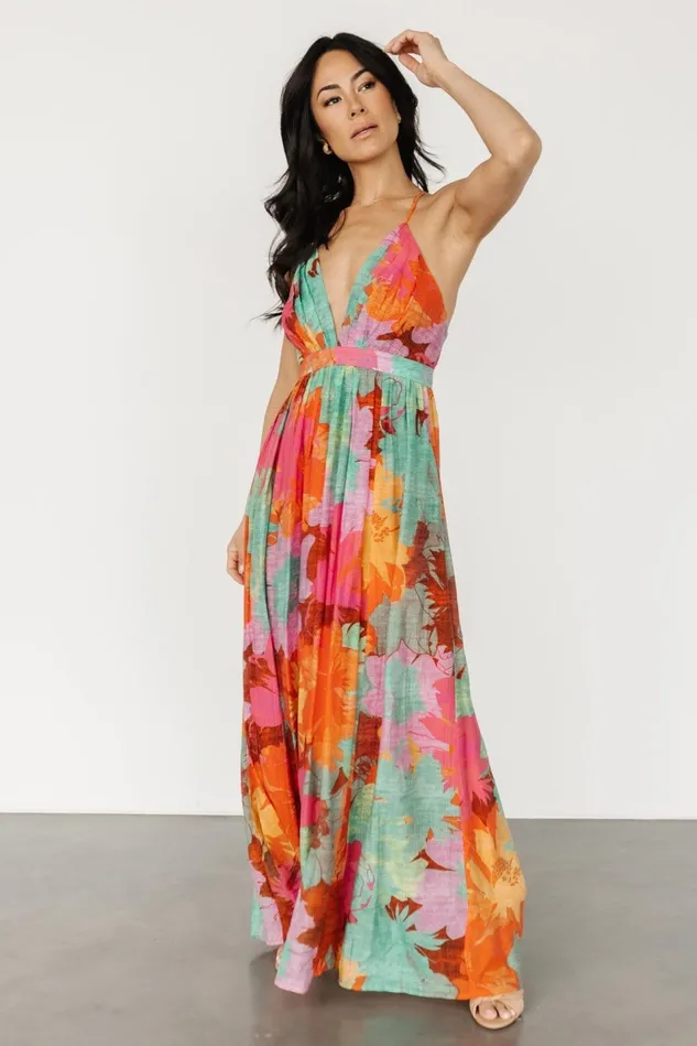 Baltic Born Maxi Dresses Women Miramar Maxi Dress Multi Print