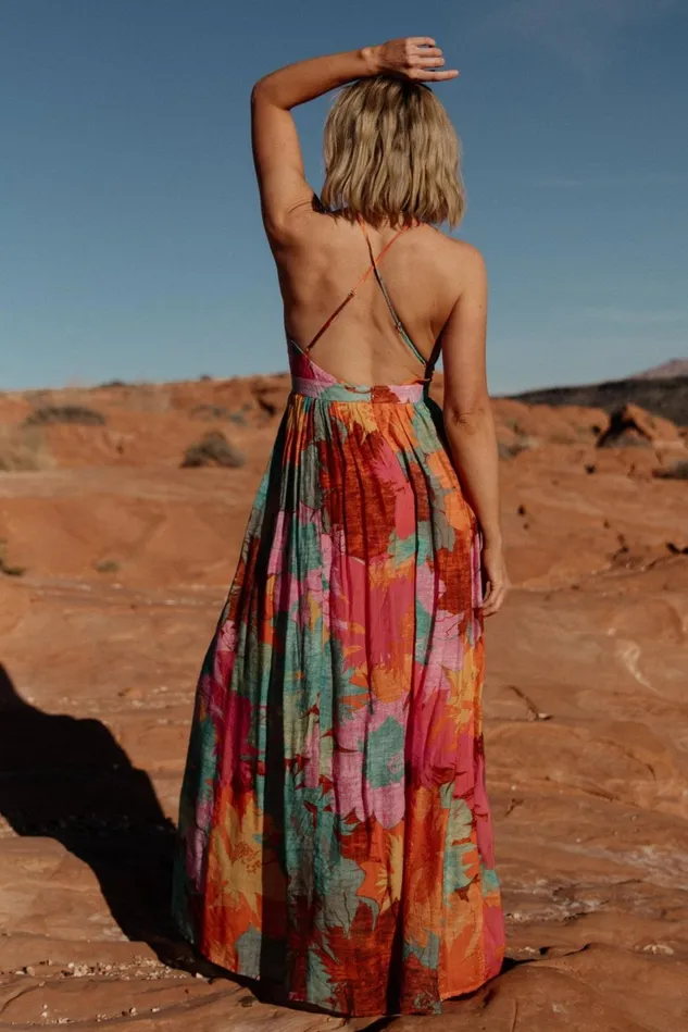 Baltic Born Maxi Dresses Women Miramar Maxi Dress Multi Print